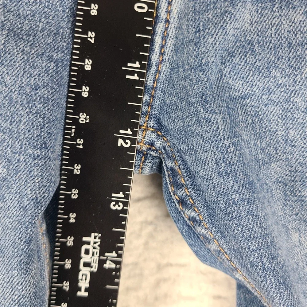 Levi's 505 Jeans‎ Mens 36x34 Blue Straight Leg Waterless Light Wash Denim